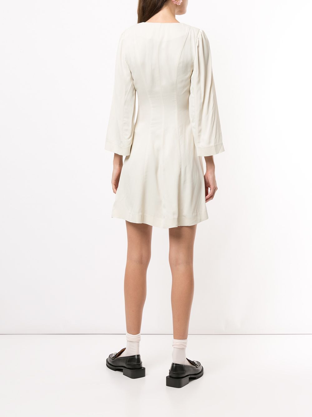 фото Alexa chung elasticated waist shirt dress