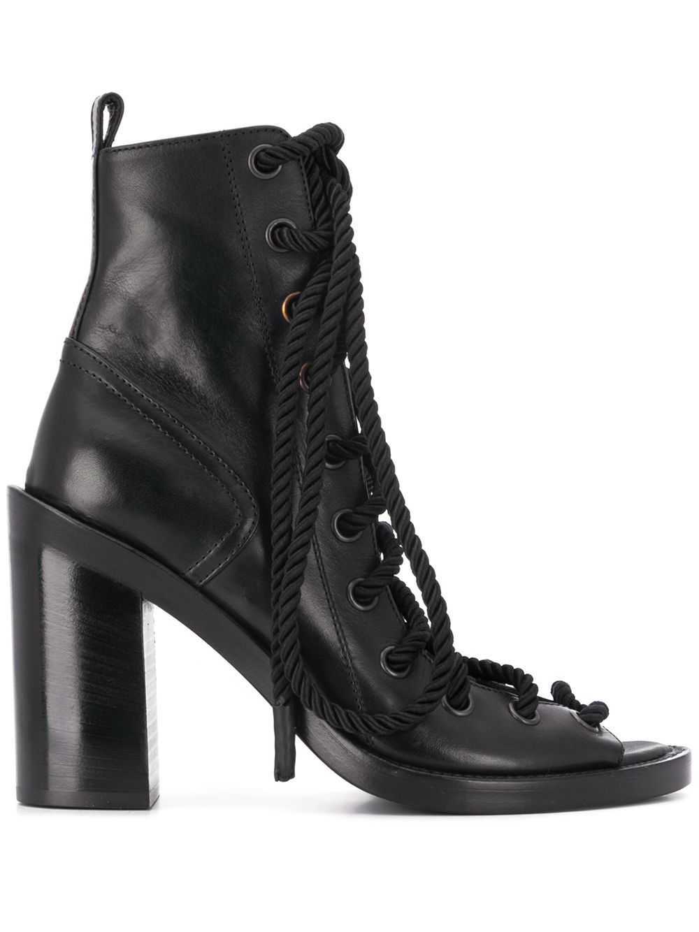 фото Ann demeulemeester lace-up ankle boots