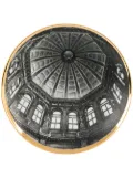 Fornasetti Santa Maria Della Salute plate - Black