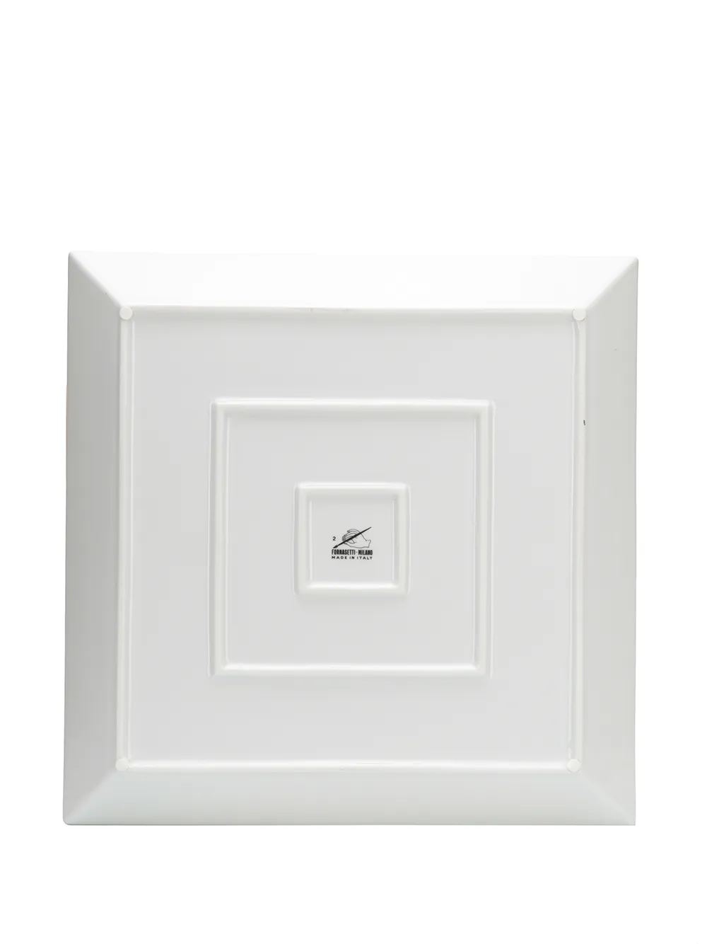 Fornasetti Palloni Squared Tray In White