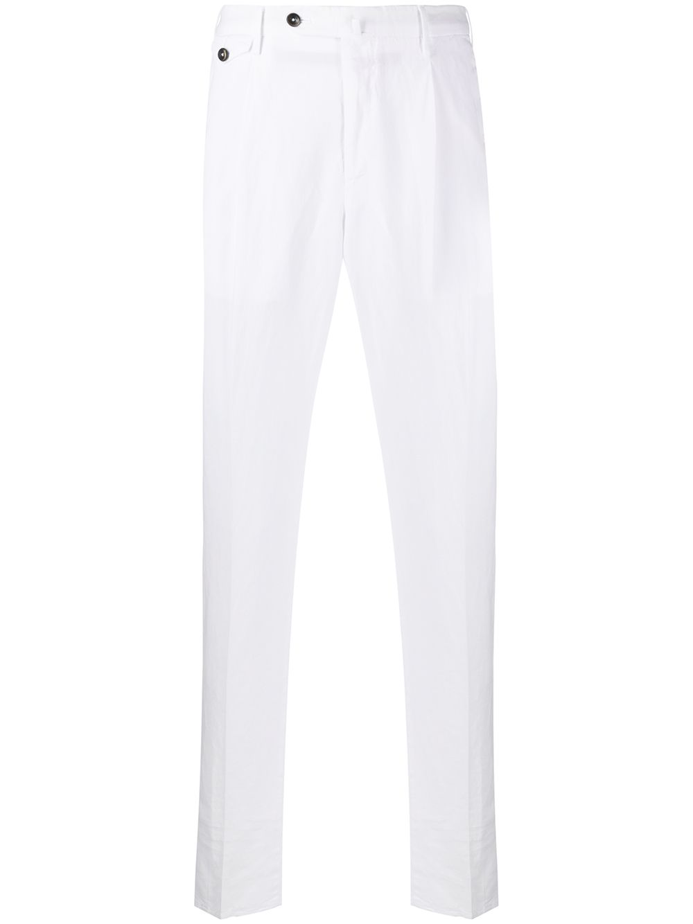 фото Pt01 crinkled effect pleat detail trousers