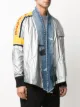 Greg Lauren denim-trimmed shirt jacket