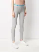 Emporio Armani logo waistband cropped leggings