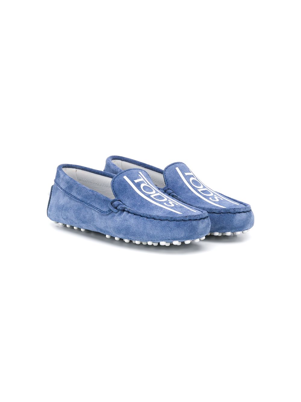 фото Tod's kids лоферы с логотипом