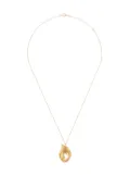 Alighieri flame shape pendant - Gold