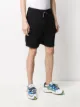 Karl Lagerfeld neon logo track shorts