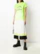 Image 2 of Karl Lagerfeld striped hem pleated skirt