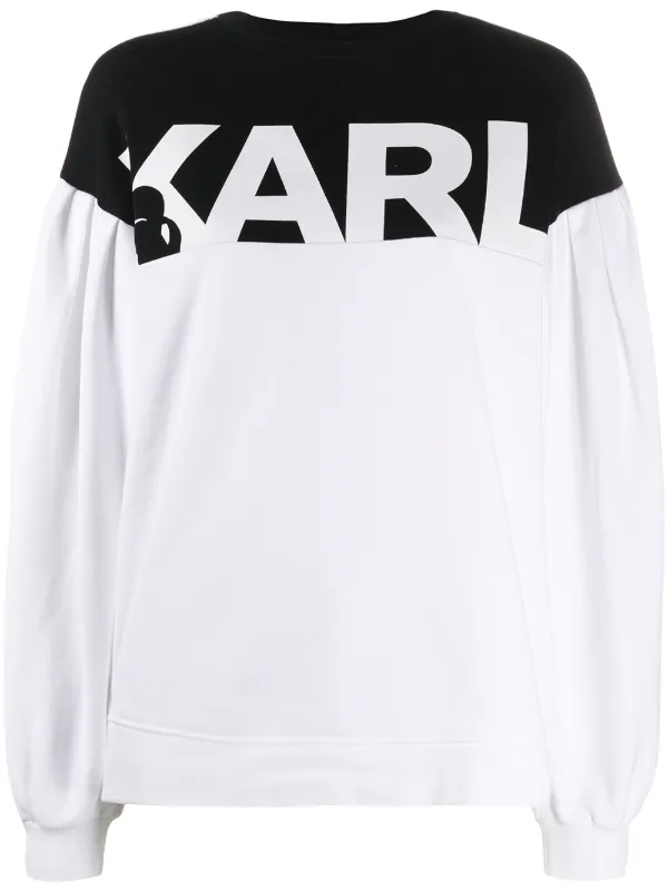 sweatshirt with puffy sleeves