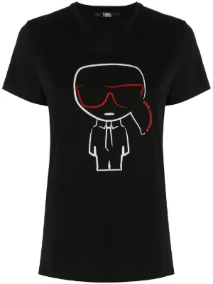 ikonik karl outline t shirt