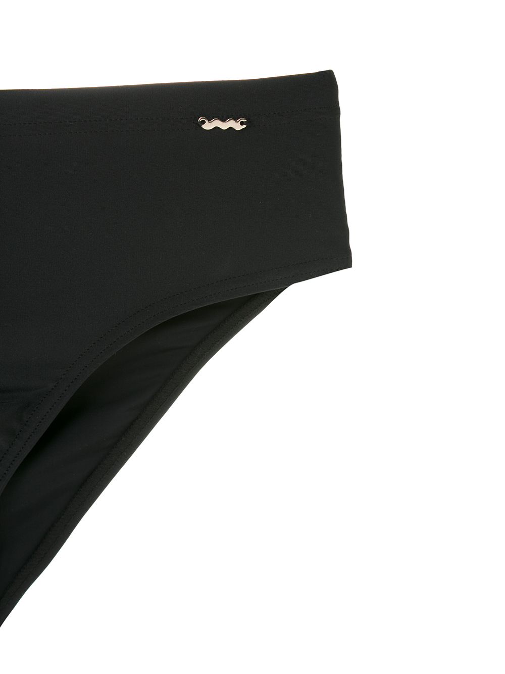 Shop Amir Slama Swim Briefs In Black