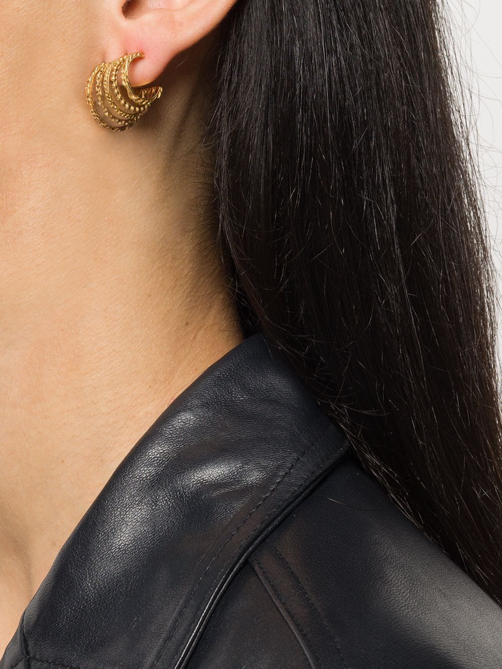 Shop Wouters & Hendrix I Play Linked-effect Earring In Gold