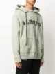 Neighborhood logo print cotton hoodie