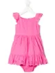 الصورة 1 من Ralph Lauren Kids طقم بفستان مطرز بزهور