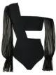 Image 1 of Amir Slama one shoulder bodysuit