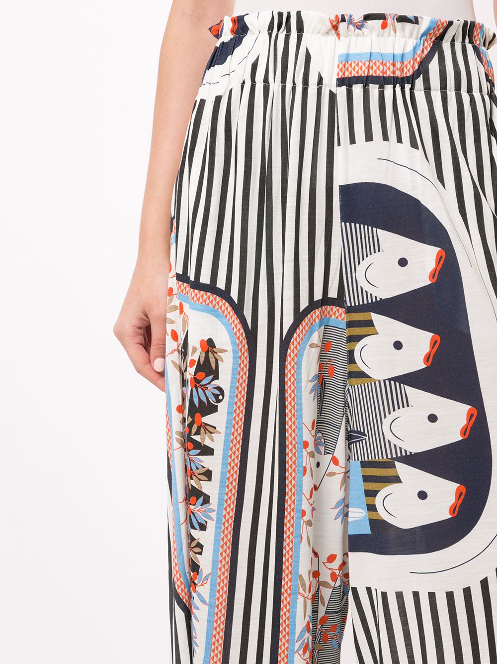 фото Henrik vibskov graphic print trousers