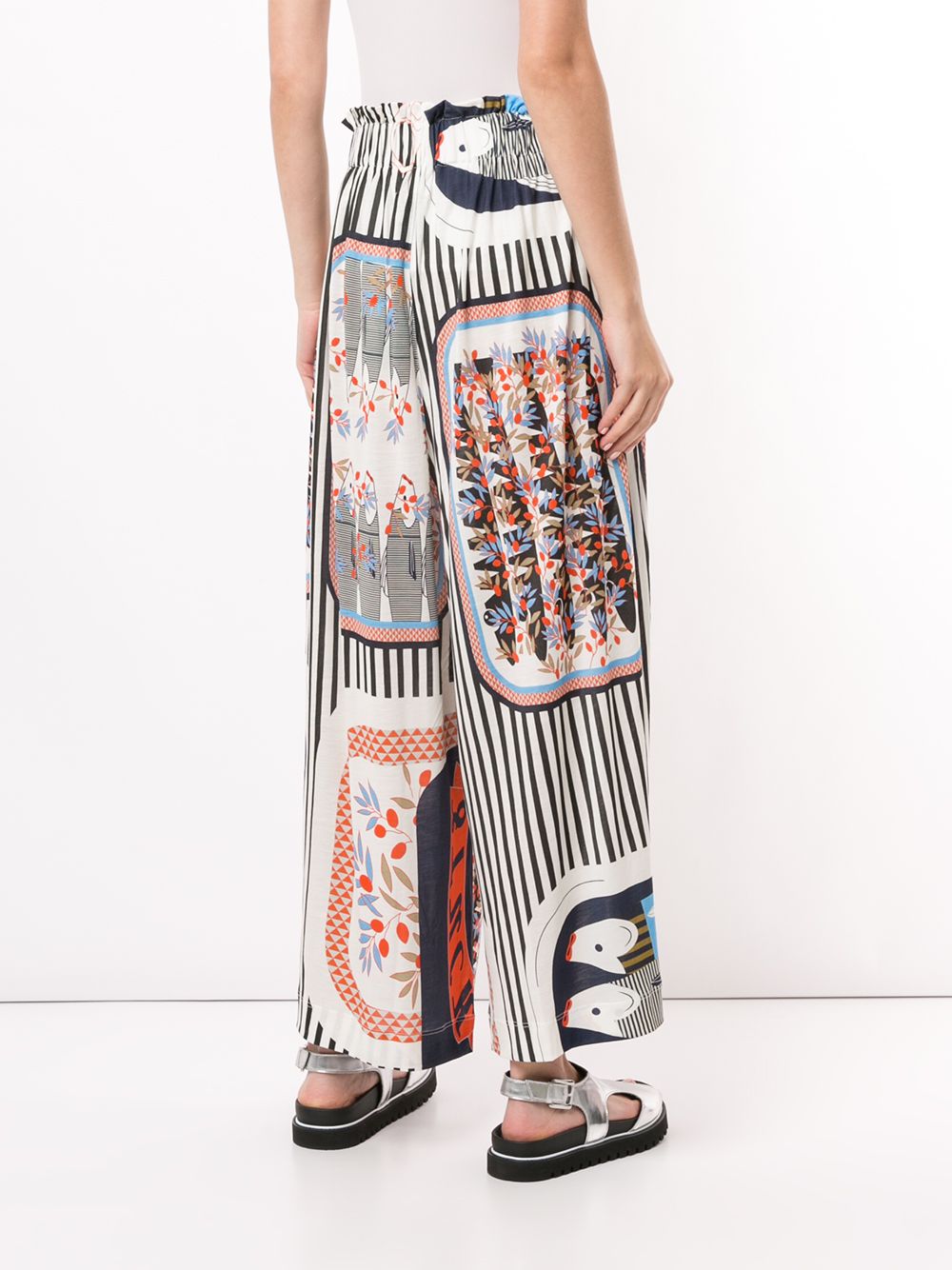 фото Henrik vibskov graphic print trousers