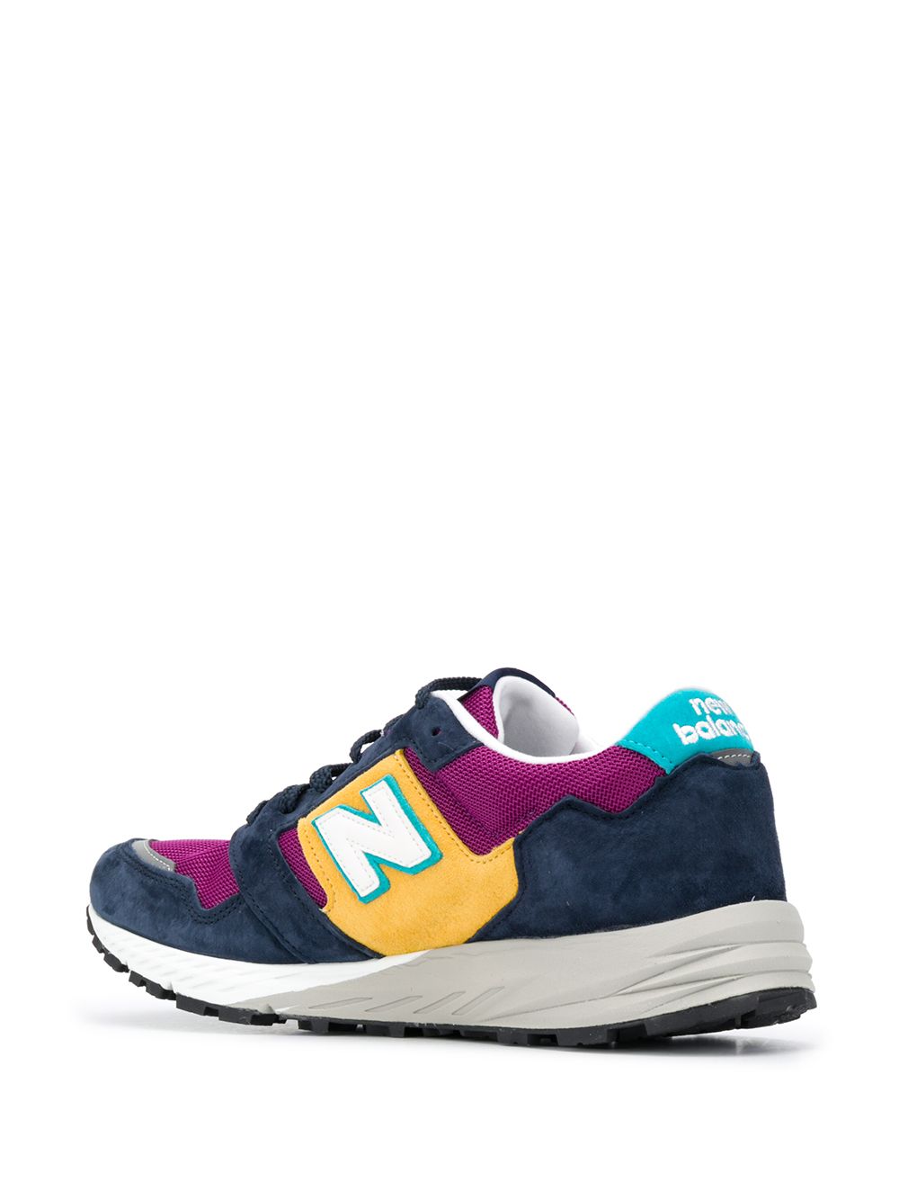 фото New balance кроссовки в стиле колор-блок