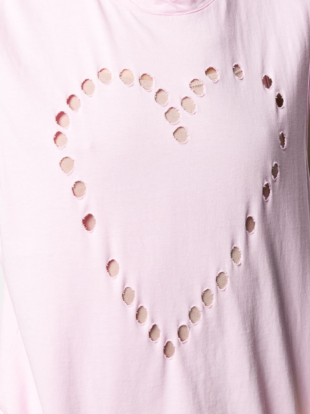 фото Golden goose cutout heart tank top