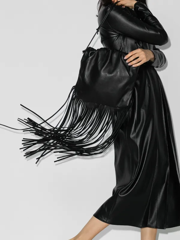Bottega Veneta The Fringe Pouch Shoulder Bag - Farfetch