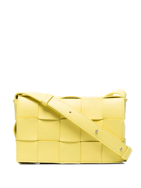 yellow bottega veneta bag