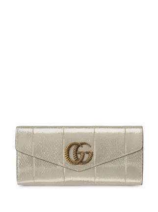 silver gucci clutch