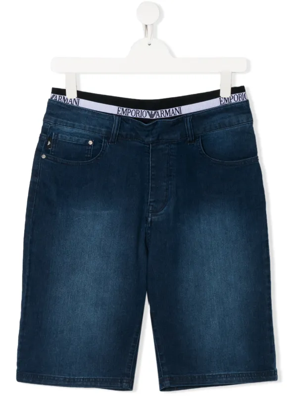 kids armani shorts