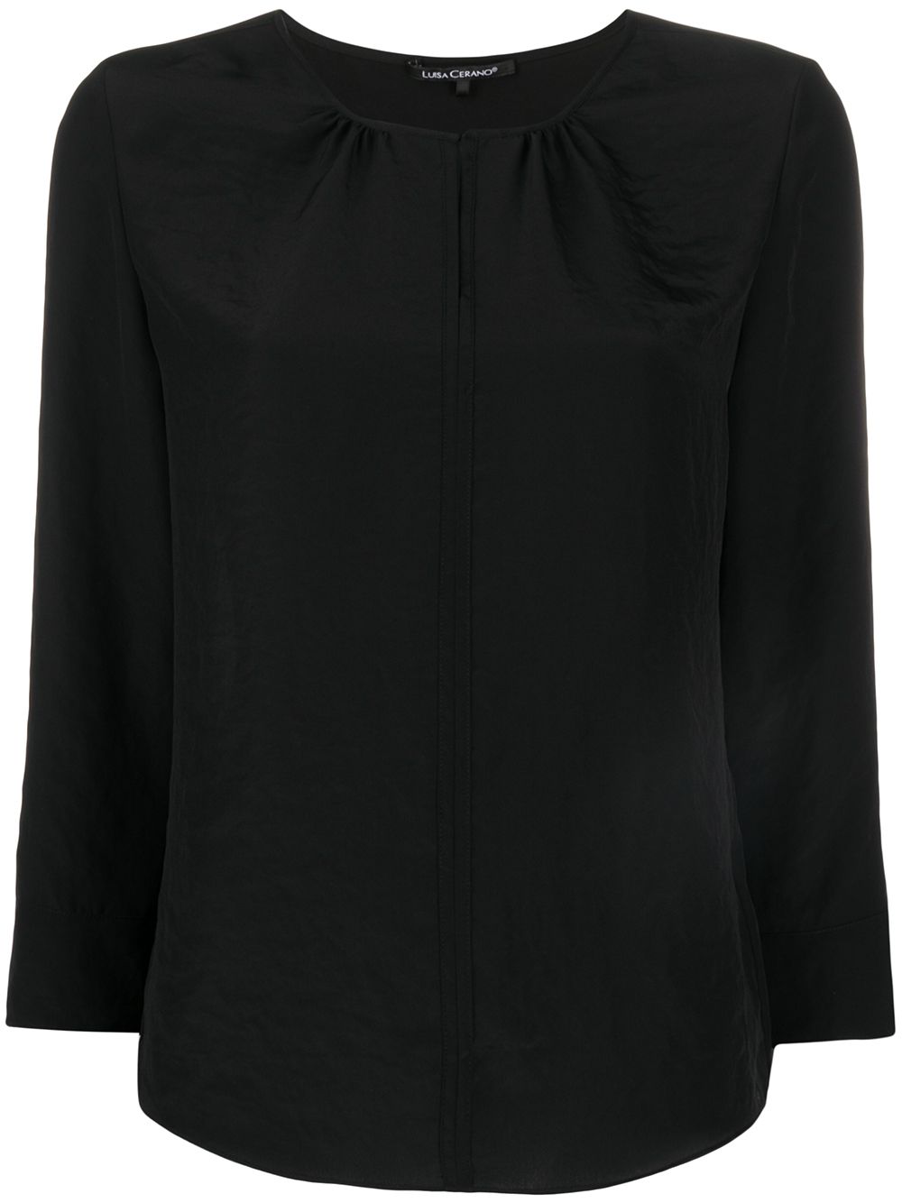 фото Luisa cerano key-hole 3/4 sleeve blouse