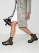 LEGRES Garden leather Chelsea boots