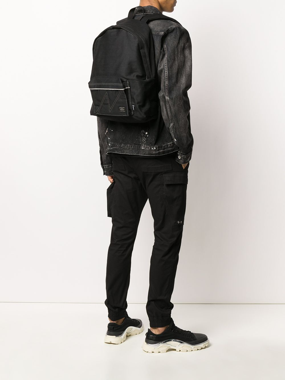 фото Neighborhood denim zipped backpack