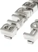 Burberry logo love hair clips