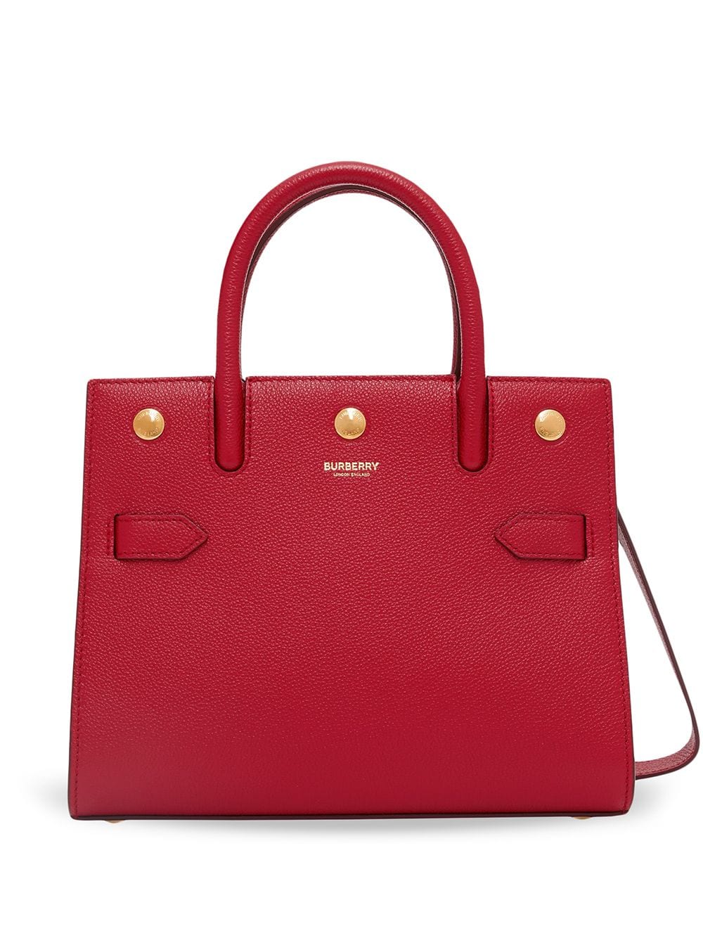 burberry red tote