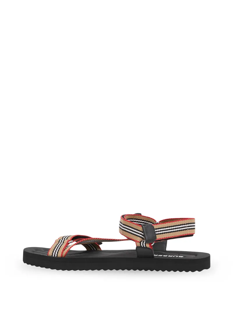 BURBERRY ICON STRIPE SANDALS