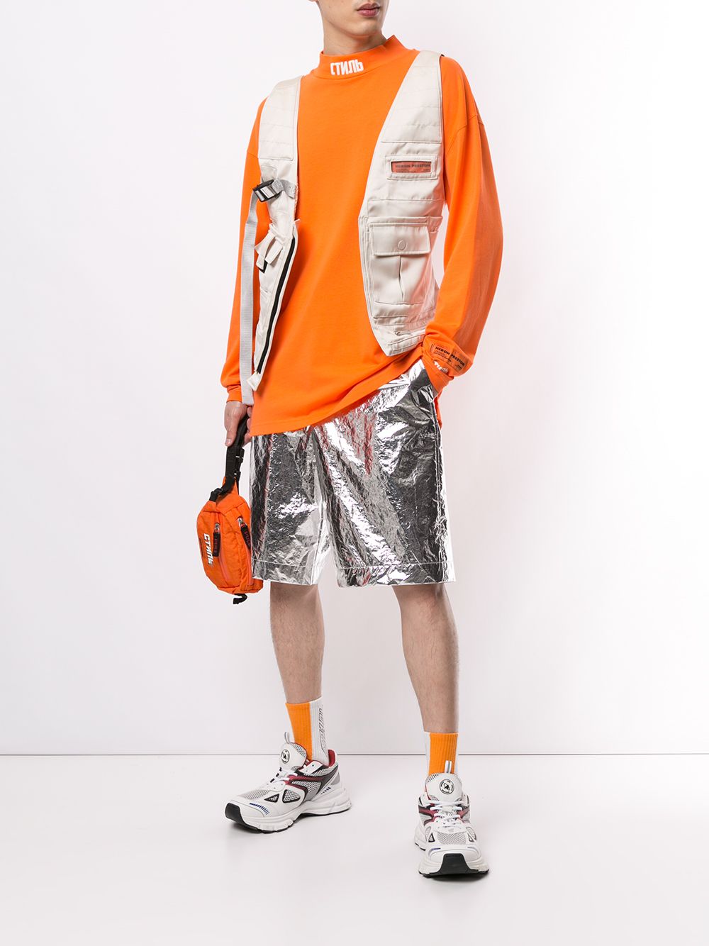 фото Heron preston safety cargo-pocket gilet