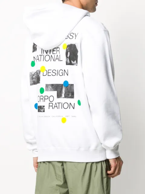 white stussy jumper