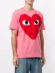 Comme Des Garçons Play oversized heart print T-shirt