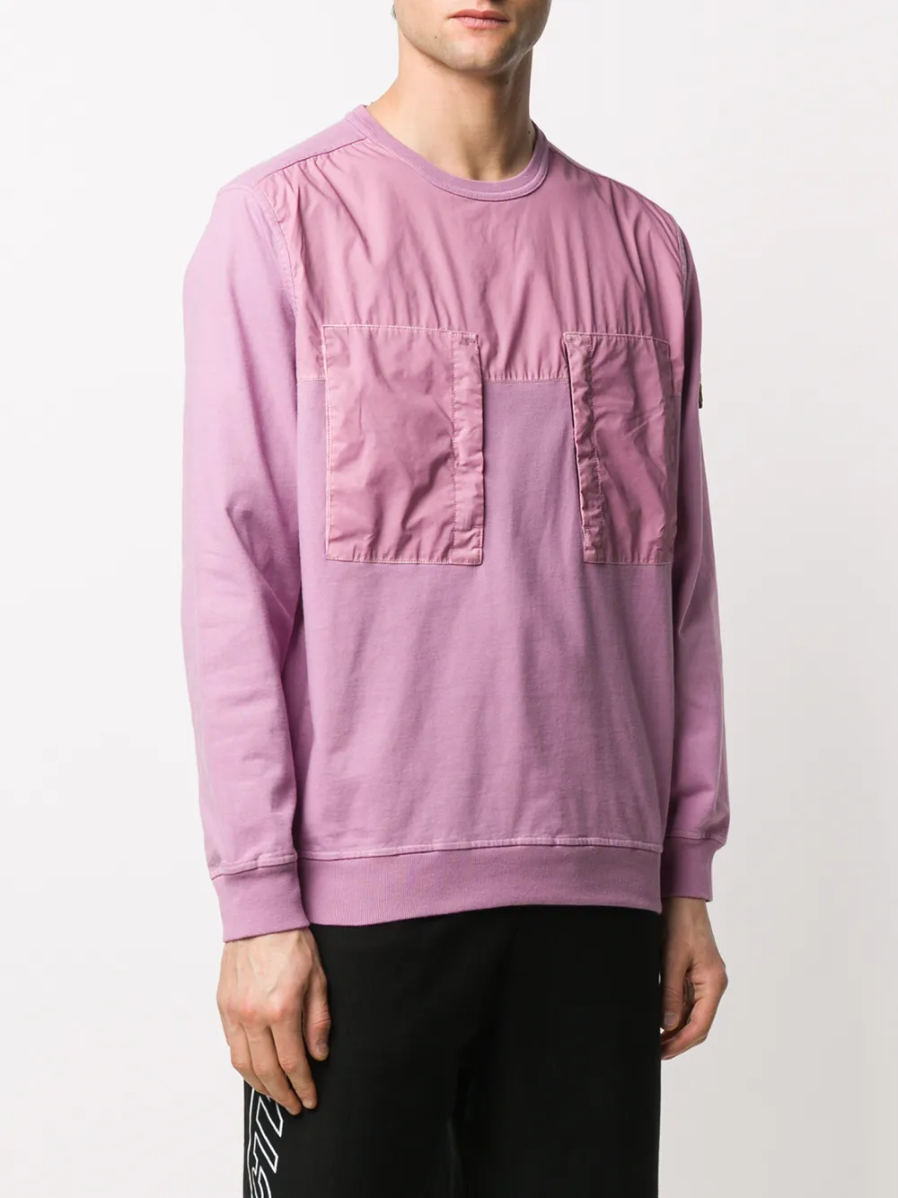 фото Stone island patch pockets sweatshirt