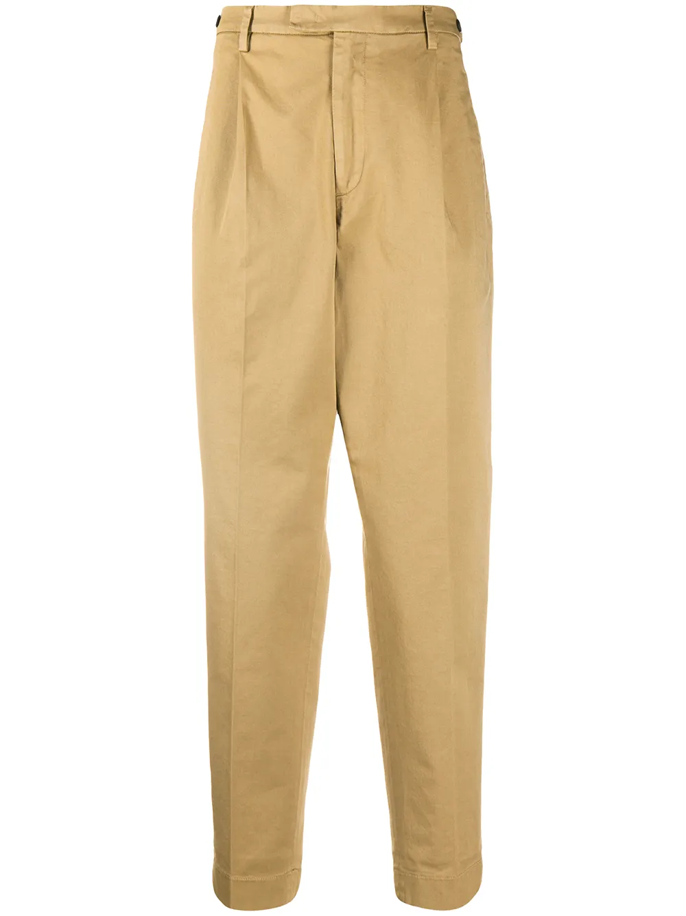 Barena Venezia Pleat Detail Straight-leg Trousers In Neutrals