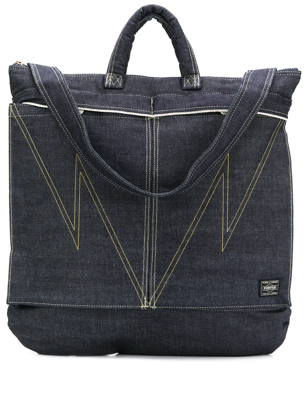 фото Neighborhood denim large tote bag