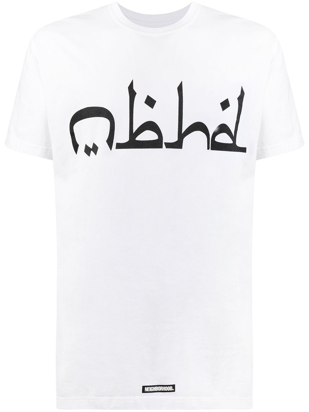 фото Neighborhood logo printt-shirt