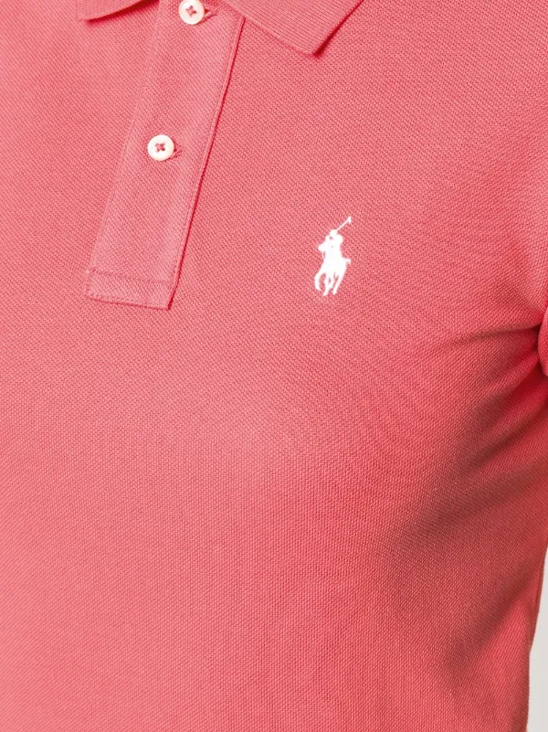 red polo dress