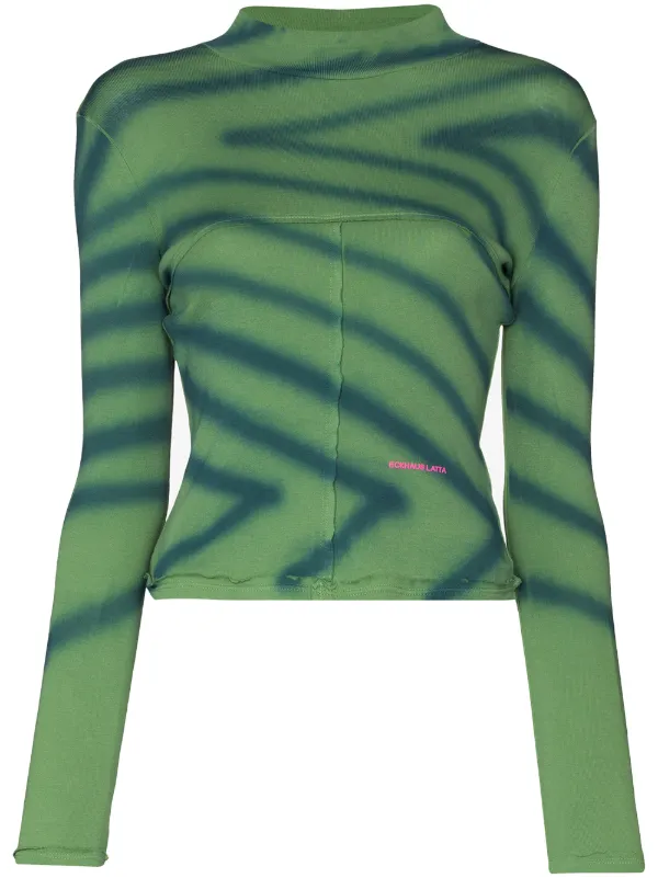 eckhaus latta lapped baby tee