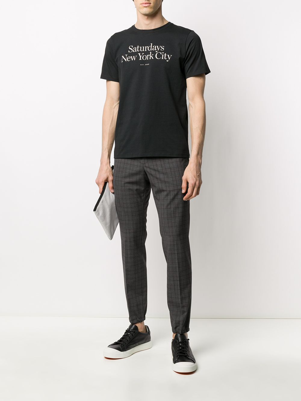 фото Saturdays nyc slogan t-shirt