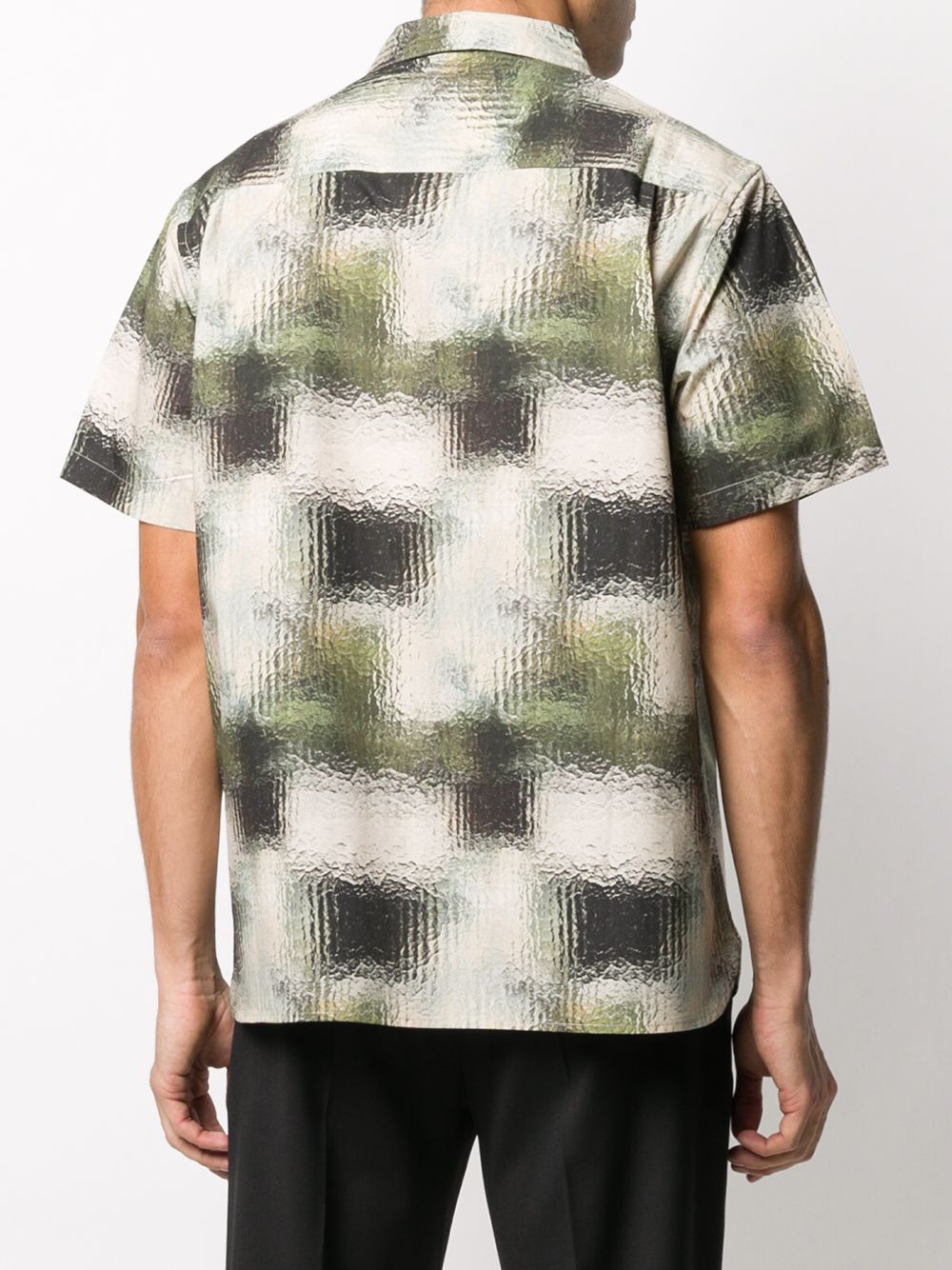 фото Saturdays nyc geometric print shirt