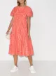 Image 2 of Molly Goddard x Browns 50 Bo Brigham gingham-print midi dress