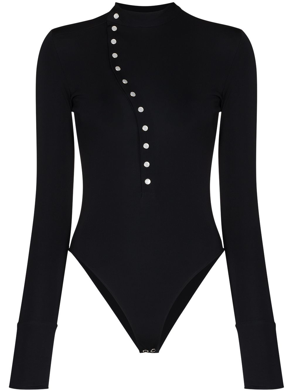 COPERNI BUTTON-UP HIGH-NECK BODYSUIT