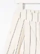 UNLABEL بنطال مخطط بقصة واسعة