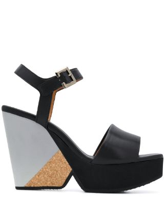 robert clergerie wedge heels