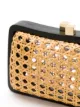 SERPUI woven clutch