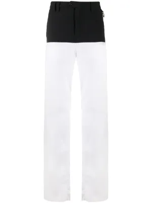 raf simons wide space pants