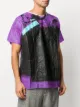 Raf Simons crinkled high-shine finish T-shirt